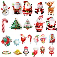 Christmas Christmas Tree Santa Claus Snowman Aluminum Film Party Balloon main image 3
