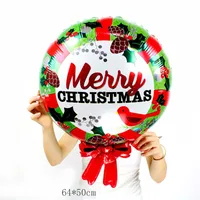 Christmas Christmas Tree Santa Claus Snowman Aluminum Film Party Balloon sku image 14
