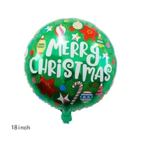 Christmas Christmas Tree Santa Claus Snowman Aluminum Film Party Balloon sku image 6