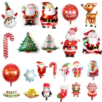 Christmas Christmas Tree Santa Claus Snowman Aluminum Film Party Balloon main image 1