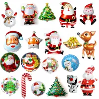 Christmas Christmas Tree Santa Claus Snowman Aluminum Film Party Balloon main image 5