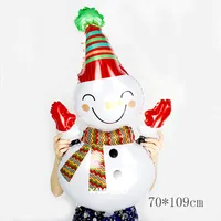 Christmas Christmas Tree Santa Claus Snowman Aluminum Film Party Balloon sku image 25