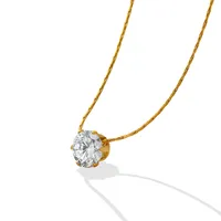 Fashion Geometric Titanium Steel Plating Necklace main image 2