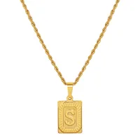 Wholesale Jewelry Simple Style Letter 304 Stainless Steel 18K Gold Plated Plating Choker main image 4
