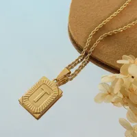 Wholesale Jewelry Simple Style Letter 304 Stainless Steel 18K Gold Plated Plating Choker sku image 18