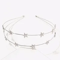 Five-pointed Star  Double-layer Headband sku image 2