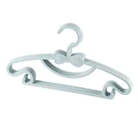 Simple Geometric Retractable Plastic Drying Rack Clothes Hanger sku image 6