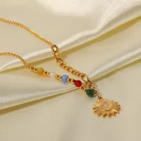 Wholesale Jewelry Sun Opal Inlay main image 2
