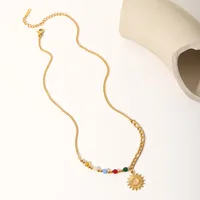 Wholesale Jewelry Sun Opal Inlay main image 3