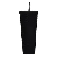 Double-layer Plastic Straw Cup Large Capacity Creative 710ml Cup Portable Cup sku image 4