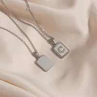 Wholesale Jewelry Fashion Letter 304 Stainless Steel Plating main image 5
