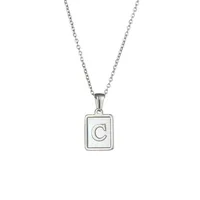 Wholesale Jewelry Fashion Letter 304 Stainless Steel Plating sku image 3