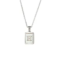 Wholesale Jewelry Fashion Letter 304 Stainless Steel Plating sku image 8