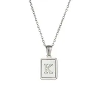 Wholesale Jewelry Fashion Letter 304 Stainless Steel Plating sku image 11
