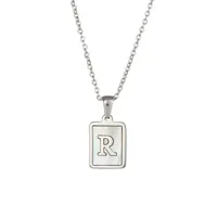 Wholesale Jewelry Fashion Letter 304 Stainless Steel Plating sku image 17