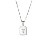 Wholesale Jewelry Fashion Letter 304 Stainless Steel Plating sku image 24