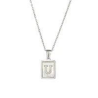 Wholesale Jewelry Fashion Letter 304 Stainless Steel Plating sku image 20