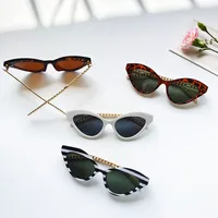 Unisex Fashion Leopard Pc Resin Cat Glasses Sunglasses main image 3