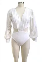Women's One-pieces Long Sleeve Blouses Vacation Printing sku image 2