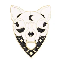 Vintage Style Classic Style Sun Heart Shape Cat Alloy Stoving Varnish Unisex Brooches sku image 2