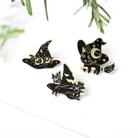 Fashion Cat Alloy Stoving Varnish Brooches main image 5