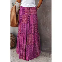 Women's Skirt Streetwear Printing Printing Maxi Long Dress Holiday Daily main image 2