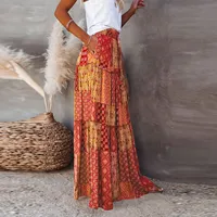 Women's Skirt Streetwear Printing Printing Maxi Long Dress Holiday Daily main image 5