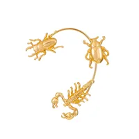 Exaggerated Insect Alloy Plating Rhinestone Ear Hook main image 2