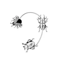 Exaggerated Insect Alloy Plating Rhinestone Ear Hook sku image 4