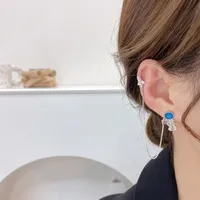 Fashion Astronaut Alloy Tassel Rhinestone Earrings main image 4