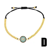 Fashion Eye Copper Bracelets Inlay Zircon Copper Bracelets sku image 3