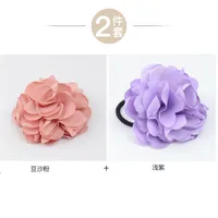 Korean New Fashion Wild Simulation Rose Cheap Scrunchies Wholesale sku image 11