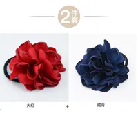 Korean New Fashion Wild Simulation Rose Cheap Scrunchies Wholesale sku image 13