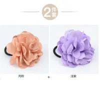 Korean New Fashion Wild Simulation Rose Cheap Scrunchies Wholesale sku image 9