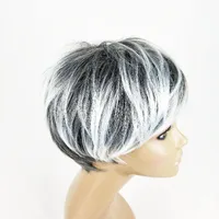 Women's Fashion Casual High-temperature Fiber Air Bangs Short Curly Hair Wigs main image 2
