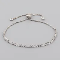 Retro Geometric Copper Zircon Bracelets In Bulk sku image 2