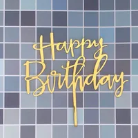 Letter Arylic Party Cake Inserting Card Cake Decorating Supplies main image 3