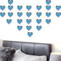 Copper Plate Self-adhesive Love Star Sequins Laser Round Seal Sticker main image 2