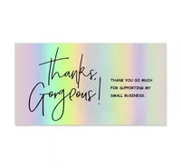 New Love Thank You Laser Card sku image 1