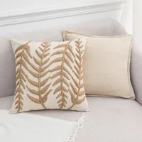 Fashion Leaf Linen Pillow Cases main image 4