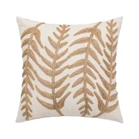 Fashion Leaf Linen Pillow Cases sku image 1