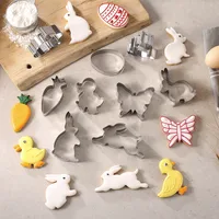 Cute Cartoon Stainless Steel Kitchen Molds Biscuit Mold main image 1