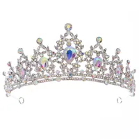 Explosion Crown Classic Baroque Retro Hair Accessories Luxury Diamond Bridal Wedding Accessories Photo Headdress sku image 12