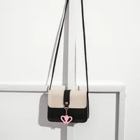 Women's Small Spring&summer Pu Leather Vintage Style Shoulder Bag sku image 2