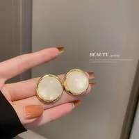 Fashion Irregular Transparent Acrylic Earrings Wholesale sku image 22