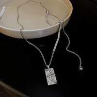 Geometric Alloy Titanium Steel Wholesale Necklace sku image 21