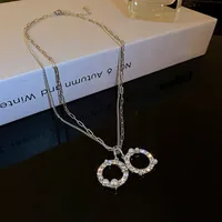 Geometric Alloy Titanium Steel Wholesale Necklace sku image 4