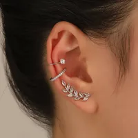 Wholesale Jewelry Fashion Geometric Alloy No Inlaid Plating Earrings sku image 12