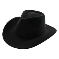 Unisex Vintage Style Solid Color Big Eaves Cloche Hat sku image 10