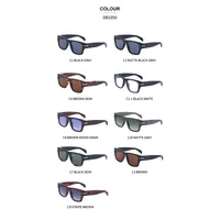 Retro Solid Color Pc Square Full Frame Men's Sunglasses main image 4